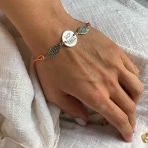 Silver Quote Bracelet